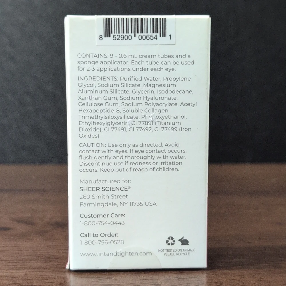 Tint & Tighten Instant Color Smoothing Cream In Medium Dark